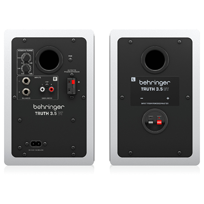 BEHRINGER TRUTH 4.5 BT Audiophile 4.5" Beyaz Stüdyo Monitörü (Çift)